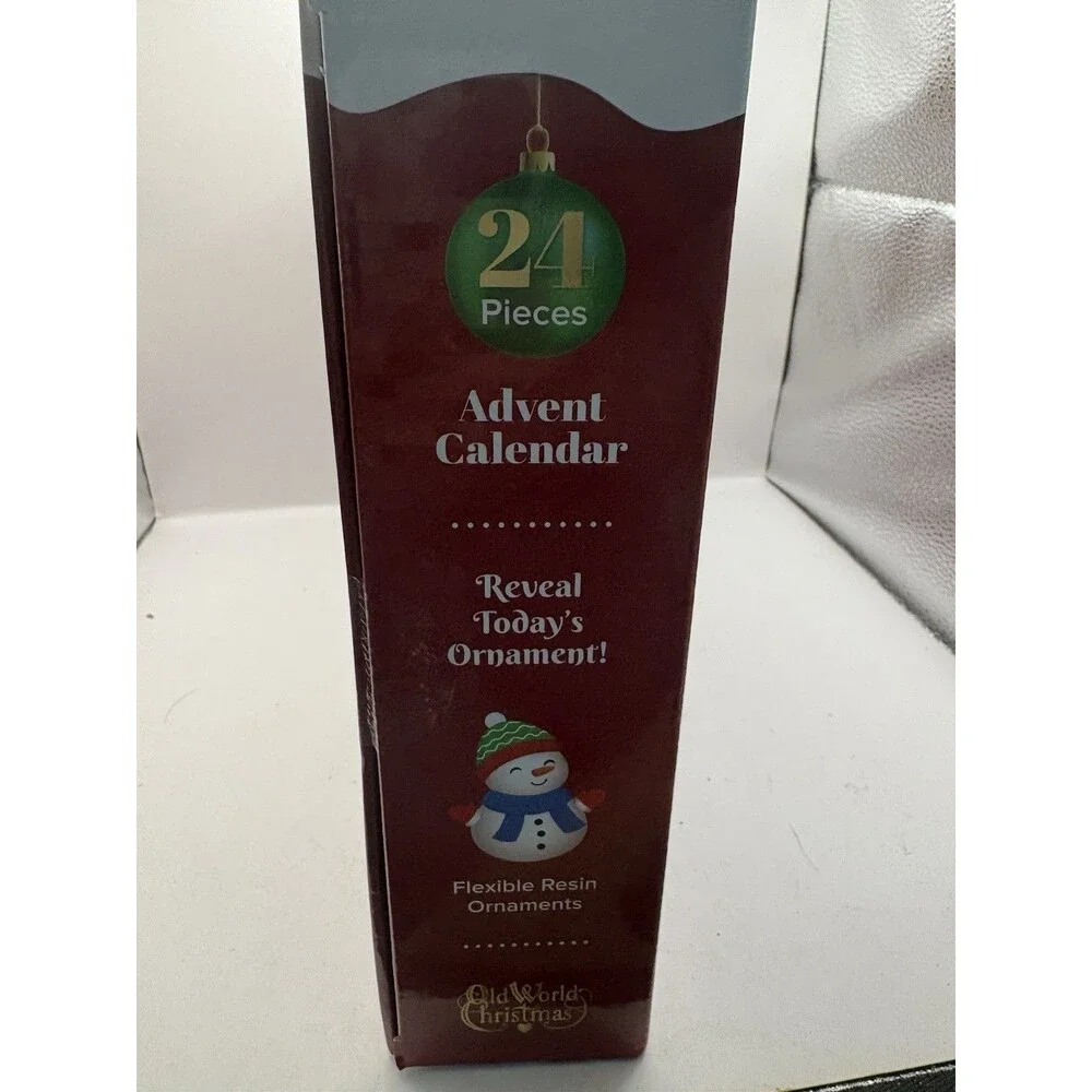 Old World Christmas Ornaments Advent Calendar 24 Total Ornaments New In Box